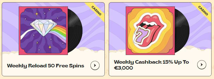 weekly bonuses vinyl casino
